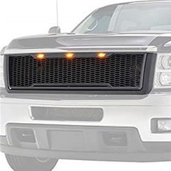 Matrix ABS One-Piece Grille Shells for 2007-2013 SILVERADO 1500 - MTX-17-584-RPT