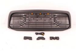 Matrix ABS One-Piece Grille Shells for 2006-2008 RAM 1500, RAM 2500, RAM 3500 - MTX-17-590-V3
