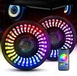 Matrix Sealed Beam Conversion Headlights MTX-09-1410-RGB