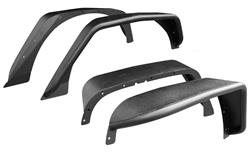 Matrix Stubby Fender Flares for 2018-2021 WRANGLER - TRT-17-6050