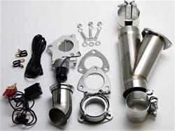 Granatelli Motor Sports Electronic 2.5 Inch Exhaust Cutout Kit 302525