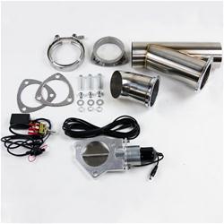 Granatelli Motor Sports Electronic 4 Inch Exhaust Cutout Kit 307540