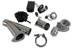 Granatelli Motor Sports Vacuum/Pressure Controlled Electronic 2.5 Inch Exhaust Cutout Kit 309525