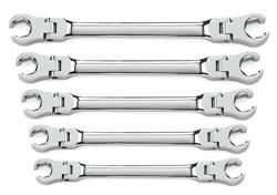 GearWrench Flex Head Flare Nut Wrench Sets 81910