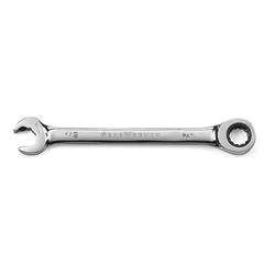 GearWrench 72-Tooth 12-Point Open End Ratcheting Combination Wrenches 85576