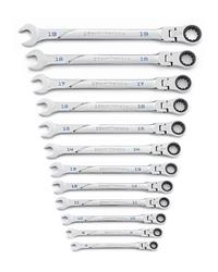 GearWrench 120XP Flex Head Ratcheting Combination Wrench Sets 86229