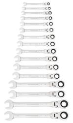 GearWrench Flex Head Ratcheting Combination Wrenches 9902D
