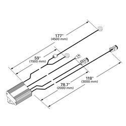 Grote Auxiliary Light Wiring Harnesses 68650