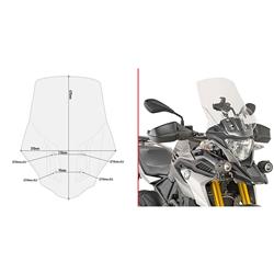 GIVI Powersports Windshields D5126ST
