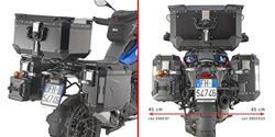 GIVI Saddle Bag Mounts and Accessories PLOS5143CAM