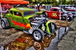 Blown Coupe Metal Sign JC-3