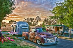 Classic Pickup and Trailer Sign PT-280
