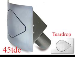 Hagan Street Rod Necessities 45 Series Fuel Doors FD45TDC