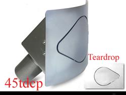 Hagan Street Rod Necessities 45 Series Fuel Doors FD45TDCP