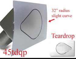 Hagan Street Rod Necessities 45 Series Fuel Doors FD45TDQP