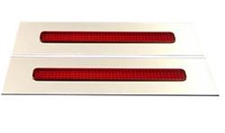 Hagan Street Rod Necessities Flush-Mount Marker Light Lenses FM12RC-A