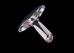 Hagan Street Rod Necessities Side View Mirror Mounting Brackets M-45P