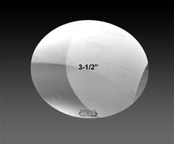 Hagan Street Rod Necessities Fatties Mirror Replacement Glass M-LENS-3.5