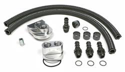 Hamburger's Performance Billet Aluminum Remote Oil Filter Relocation Kits 3363