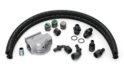 Hamburger's Performance Billet Aluminum Remote Oil Filter Relocation Kits 3370