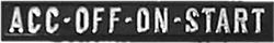 Brothers Trucks Dash Knob Components C6032-67