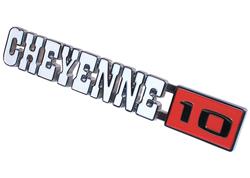 Brothers Trucks Emblems for 1971-1972 C10 PICKUP, K10 PICKUP - FE72CY1