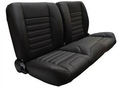 Brothers Trucks Split-Black Vinyl Bench Seat QSBNH59BLACK