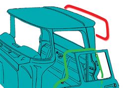 Brothers Trucks Weatherstrip Seals RWG87ST