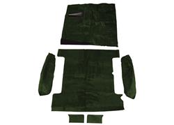 Brothers Trucks Carpet Sets for 1987-1991 BLAZER, 1981-1991 JIMMY, 1981-1986 K5 BLAZER - CPT81BL-LBLACK