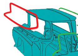 Brothers Trucks Weatherstrip Seals W172DLX