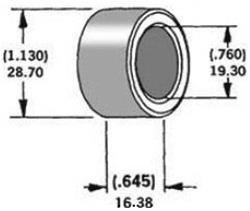 HardDrive Axle Spacers 820-54005