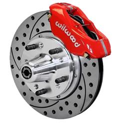 Heidts Front Disc Brake Kits DFE-222-D-RED
