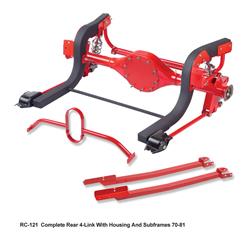 Heidts 4-Link Rear Suspension Kits for 1970-1973 CAMARO, FIREBIRD - RC-121-PG