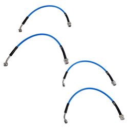 HEL Performance Braided Stainless Steel Brake Hoses for 1997-2004 CORVETTE - CHE4003BL