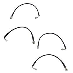 HEL Performance Braided Stainless Steel Brake Hoses for 2019 CORVETTE - CHE4004BK