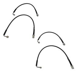 HEL Performance Braided Stainless Steel Brake Hoses for 2019 CORVETTE - CHE4004CF