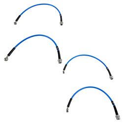 HEL Performance Braided Stainless Steel Brake Hoses for 2008-2013 CORVETTE - CHE4006BL