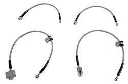 HEL Performance Braided Stainless Steel Brake Hoses for 2015-2025 MUSTANG - FOR4687CL