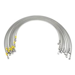 HEL Performance Braided Stainless Steel Fuel Injector Lines FOR9703INJCL