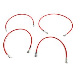 HEL Performance Braided Stainless Steel Fuel Injector Lines for 1987-1988 924 - POR4211INJRD