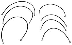 HEL Performance Braided Stainless Steel Fuel Injector Lines for 1978-1983 911 - POR7205INJBK