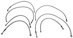 HEL Performance Braided Stainless Steel Fuel Injector Lines for 1978-1983 911 - POR7205INJCL