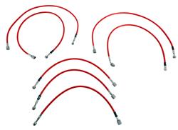 HEL Performance Braided Stainless Steel Fuel Injector Lines for 1978-1983 911 - POR7205INJRD