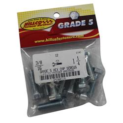 Hillco Fastener Grade 5 Hex Head Cap Screws HP5380C125