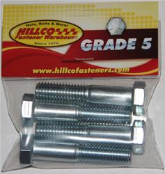 Hillco Fastener Grade 5 Hex Head Cap Screws HP5500C250