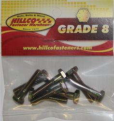 Hillco Fastener Grade 8 Hex Head Cap Screws HP8250C125