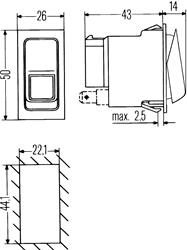 Hella Electrical Switches 007832101