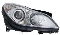Hella Headlight Assemblies for 2006 CLS500, CLS55 AMG, 2007-2011 CLS550 - 008821061
