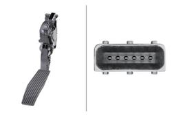 Hella Accelerator Pedal Sensors 009765711