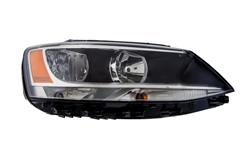 Hella Headlight Assemblies for 2011-2016 JETTA - 010395361